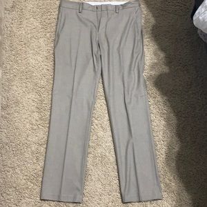 KENNETH COLE REACTION MENS DRESS PANTS LIGHT KHAKI SIZE 31x30